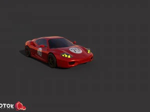 Race car 3D Model