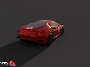 Race car 3D 모델