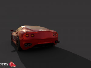 Race car 3D 모델