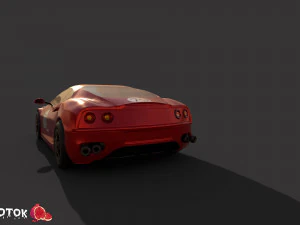 Race car 3D Model