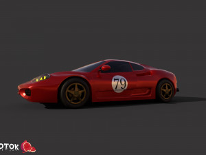 Race car 3D 모델