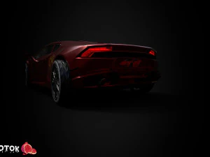 SportCar 3D Model