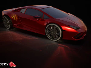 SportCar 3D Model