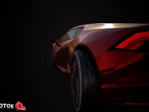 SportCar 3D Model