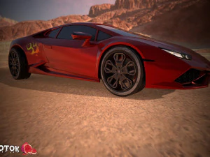 SportCar 3D Model