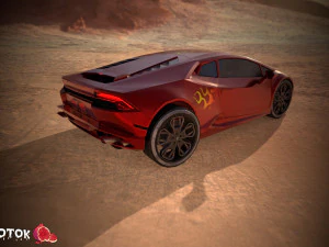 SportCar 3D Model