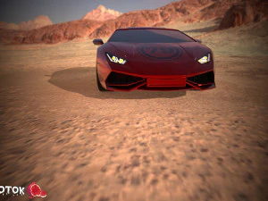 SportCar 3D Model