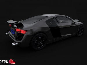 Audi2008 Modello 3D