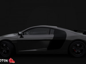 Audi2008 Modello 3D