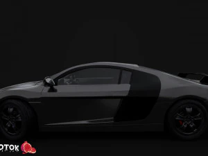 Audi2008 3D Model
