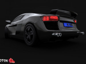 Audi2008 Modello 3D