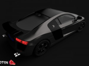 Audi2008 Modello 3D