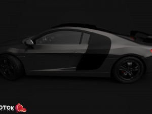 Audi2008 Modello 3D