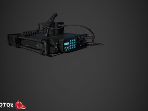 Military Radio 3D 模型