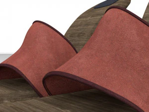 High Heels Mule 3D Model