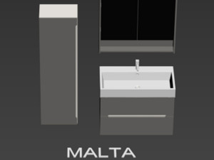 Orka-bathroom furniture 3D Model