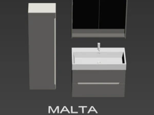 Orka-bathroom furniture 3D Model