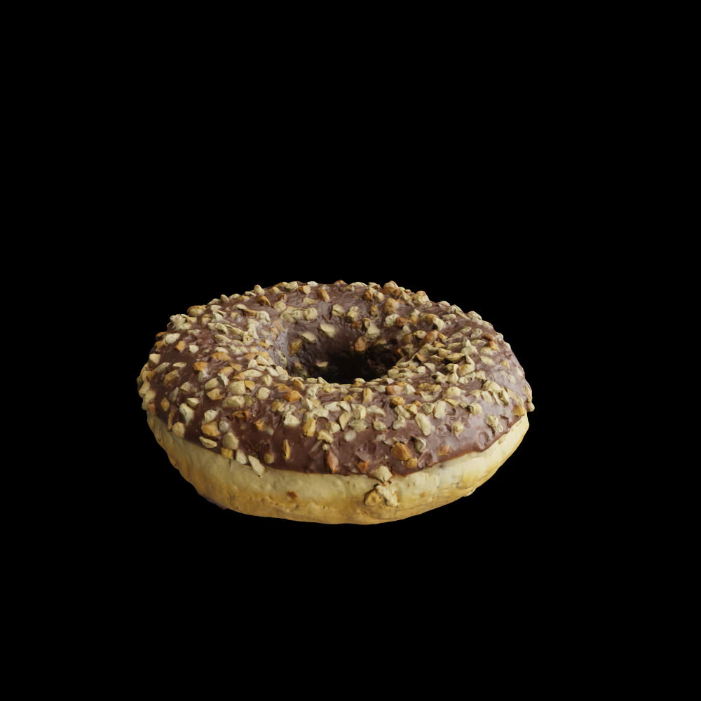 DONUT 3D Model .c4d .max .obj .3ds .fbx .stl .blend