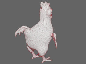Chicken 3D-Modell