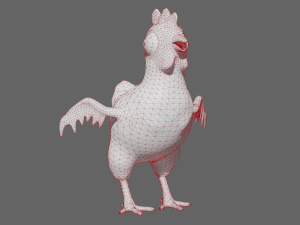 Chicken 3D-Modell