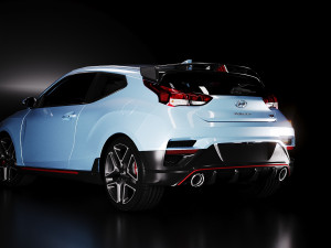 Hyundai Veloster N 2019 3D Модель