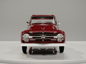 Original F-100 1956 Modelo 3D