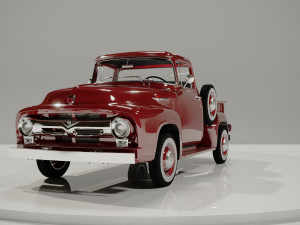 Original F-100 1956 3D Model