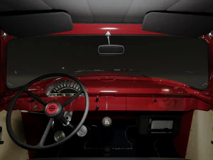 Original F-100 1956 3D Model