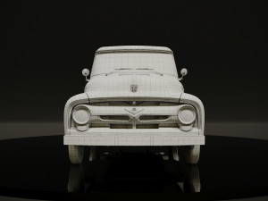 Original F-100 1956 Modelo 3D