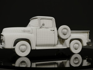 Original F-100 1956 Modelo 3D