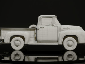 Original F-100 1956 Modelo 3D