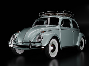 CLASSIC BEETLE 1966 3Dモデル