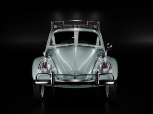 CLASSIC BEETLE 1966 3D Model