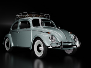 CLASSIC BEETLE 1966 3Dモデル