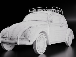 CLASSIC BEETLE 1966 3Dモデル
