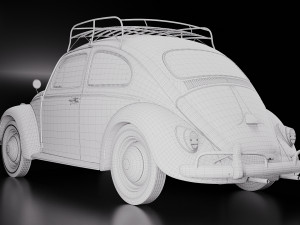 CLASSIC BEETLE 1966 3Dモデル