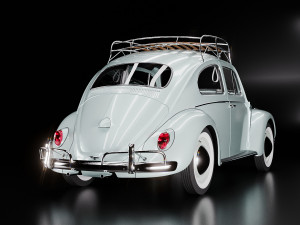 CLASSIC BEETLE 1966 3Dモデル