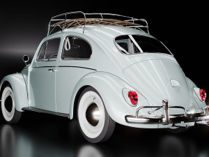 CLASSIC BEETLE 1966 3Dモデル