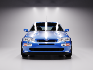ESCORT RS COSWORTH 1992 Modelo 3D