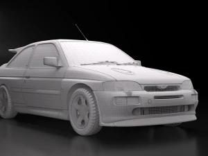 ESCORT RS COSWORTH 1992 3D Model