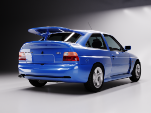 ESCORT RS COSWORTH 1992 Modelo 3D