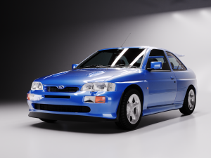 ESCORT RS COSWORTH 1992 Modelo 3D