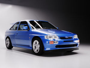 ESCORT RS COSWORTH 1992 Modelo 3D