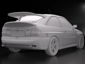 ESCORT RS COSWORTH 1992 3D Model