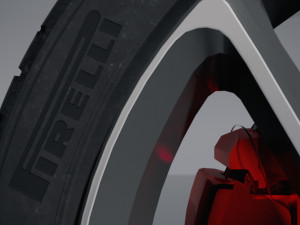Tire and Wheel Hyundai N model Model 3D