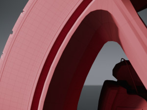 Tire and Wheel Hyundai N model Model 3D