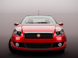 FIAT PALIO ELX 18 2009 Modèle 3D