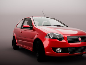FIAT PALIO ELX 18 2009 Modèle 3D
