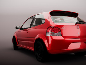 FIAT PALIO ELX 18 2009 Modèle 3D