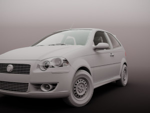 FIAT PALIO ELX 18 2009 Modèle 3D